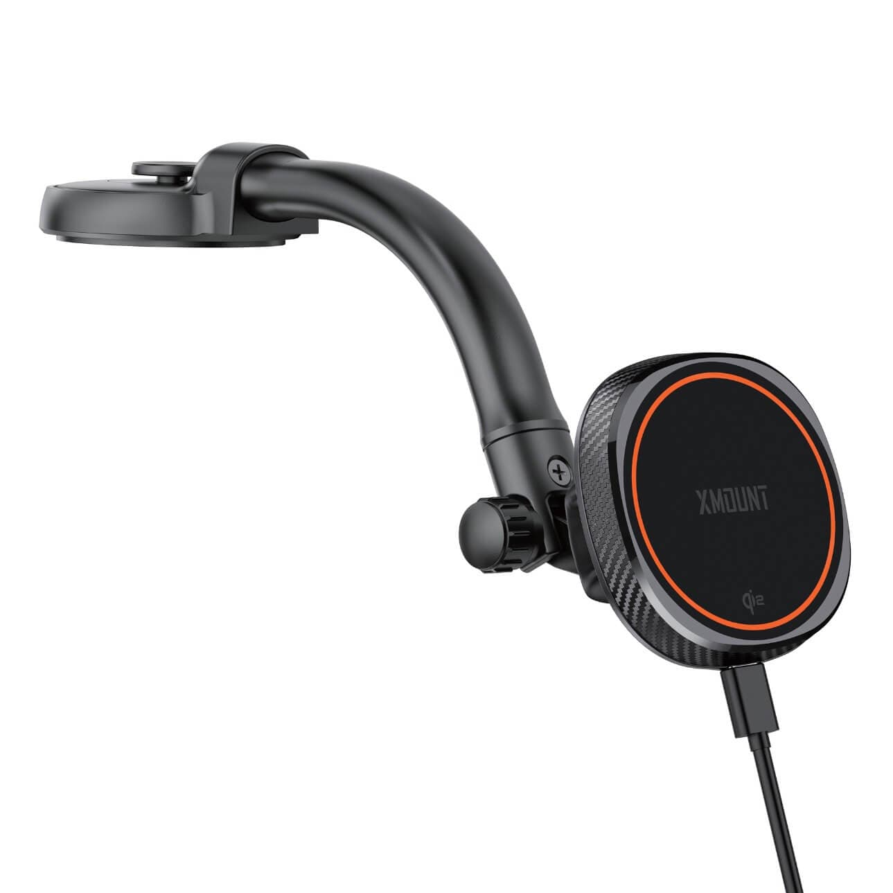 מעמד לרכב טעינה אלחוטית למסך/דשבורד XMOUNT XM-Power 02